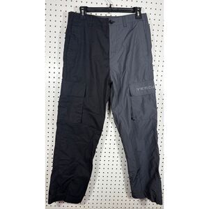 COS + YEBOAH Men’s Black Gray Two Tone Cargo Pants Size 32R
